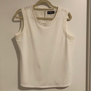 Karl Lagerfeld White Top